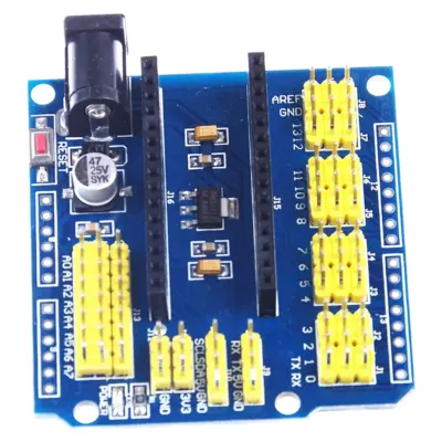 Nano V3.0 Atmega328p I/o Extension Board Expansion Modulo - Imagen 2