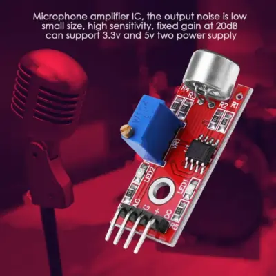 Módulo Sensor De Micrófono Sensible Ky-037 - Imagen 7