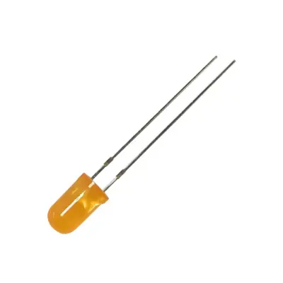 25x Led 5mm Naranja 20ma - Imagen 4