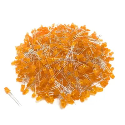 25x Led 5mm Naranja 20ma - Imagen 5