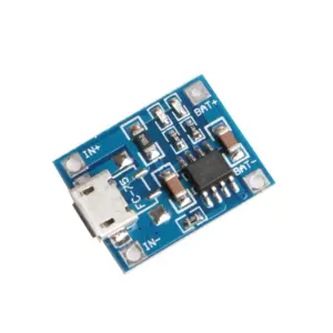 Tp4056 1a. Modulo Cargador De Baterías Lipo 3.7v Vía Microusb