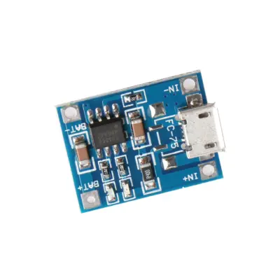 Tp4056 1a. Modulo Cargador De Baterías Lipo 3.7v Vía Microusb - Imagen 3