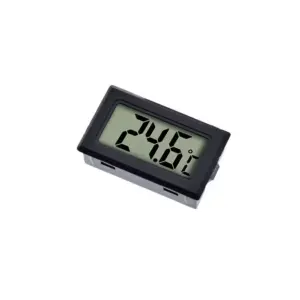 Termometro Digital Temperatura Lcd Nevera Congelador Exterior Negro