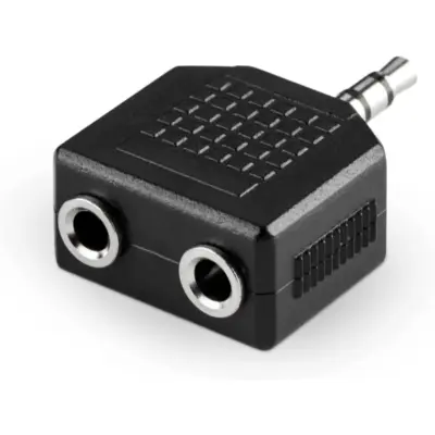 Multiplicador Jack Estéreo 3.5mm 1 Conector A 2 Conectores