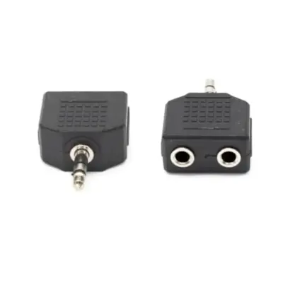 Multiplicador Jack Estéreo 3.5mm 1 Conector A 2 Conectores - Imagen 2