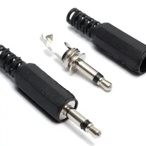 Conector Jack Mono 3.5mm Macho Para Soldar