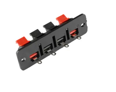 2x Borne terminal doble para altavoces