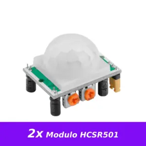 2x Hcsr501 Modulo Sensor De Movimiento Pir