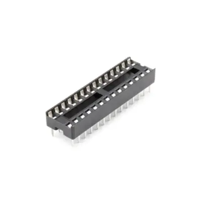 5x Zocalo Integrado 28 Pins Dip 28 Socket Doble Contacto