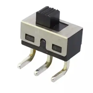 2x Interruptor deslizante  On Off SS12D06 90º