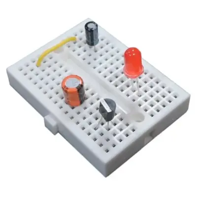 MINI BREADBOARD PROTOBOARD 170 PUNTOS BLANCO - Imagen 4
