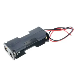 Portapilas 2x AA 3v 1+1 con cable