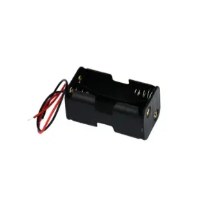 PORTAPILAS 4xAA 2+2 AA R6 6v con cable alimentacion PCB battery holder P315
