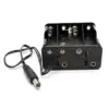 PORTAPILAS 8xAA 12V 4+4 LR06 CON CONECTOR DC - Imagen 2