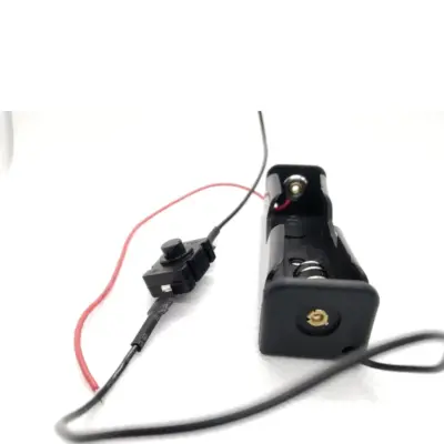 PORTAPILAS 1 BATERIA LITIO 18650 CON INTERRUPTOR - Imagen 2