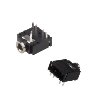 Jack stereo 3.5mm Conector Hembra Chasis