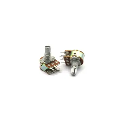 Potenciometro B50K lineal doble 50K ohm Kohm - Imagen 2