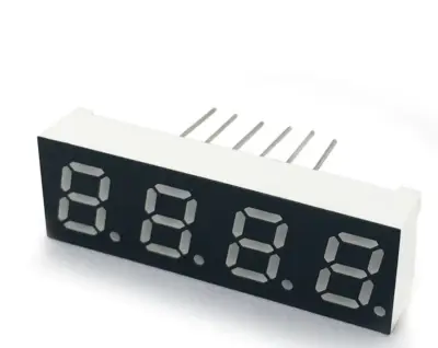 Display 7 segmentos 4 digitos 0.28" Catodo Comun