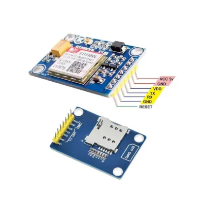 SIM800L V2.0 5V modulo inalambrico GPRS GSM cuatribanda con antena - Imagen 2