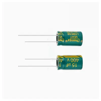 5x CONDENSADOR ELECTROLITICO 15uF 400v 105º C 10x17 MM - Imagen 4