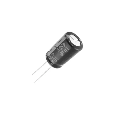 5x CONDENSADOR ELECTROLITICO 10uF 450v 105º C 10x17 MM - Imagen 3