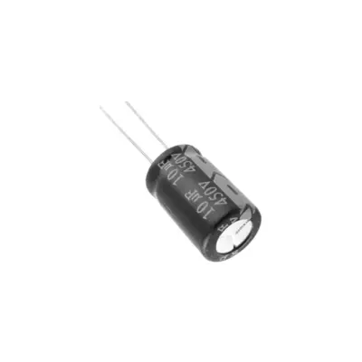 5x CONDENSADOR ELECTROLITICO 10uF 450v 105º C 10x17 MM - Imagen 4