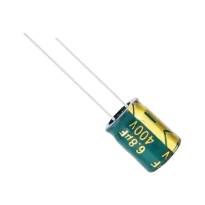 5x CONDENSADOR ELECTROLITICO 6.8uF 400v LOW ESR 105º C 10x13 MM - Imagen 3