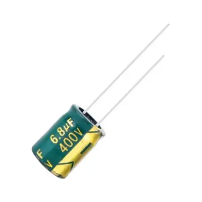 5x CONDENSADOR ELECTROLITICO 6.8uF 400v LOW ESR 105º C 10x13 MM - Imagen 4