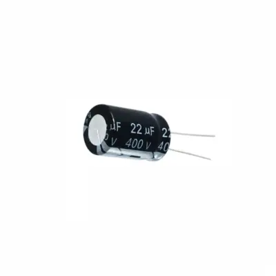 5x CONDENSADOR ELECTROLITICO 22uF 400v 105º C 13x20 MM