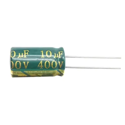 5x CONDENSADOR ELECTROLITICO 10uF 400v LOW ESR 105º C 10x17 MM - Imagen 2