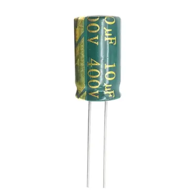 5x CONDENSADOR ELECTROLITICO 10uF 400v LOW ESR 105º C 10x17 MM - Imagen 3