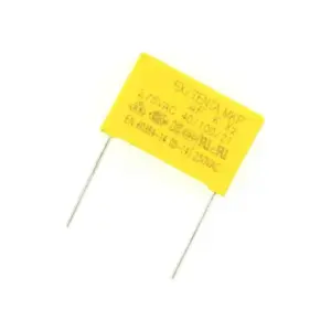 2x Condensador de seguridad MKP X2 0.33uF 334K AC 275V 22.5mm