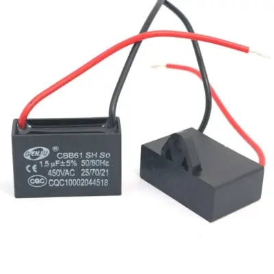 CONDENSADOR DE ARRANQUE CBB61 1.5UF 450V ac - Imagen 2
