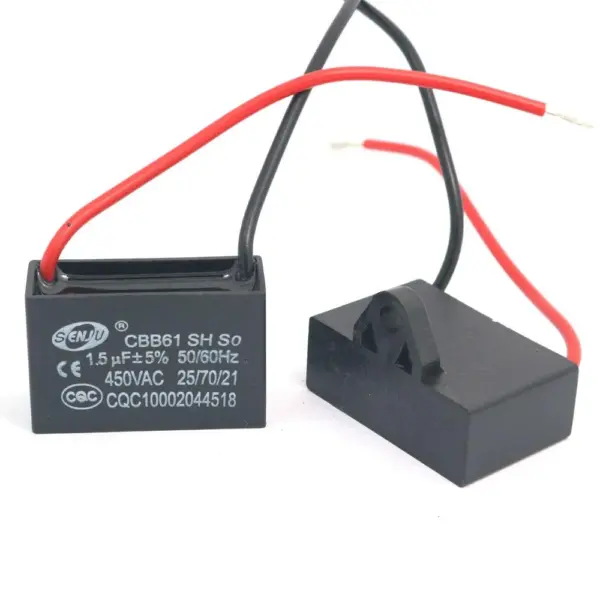 CONDENSADOR DE ARRANQUE CBB61 1.5UF 450V ac - Imagen 2