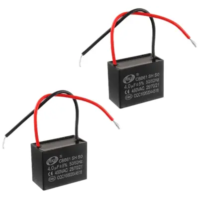 CONDENSADOR DE ARRANQUE CBB61 4UF 450V ac - Imagen 3
