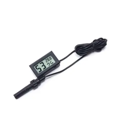 Termohigrometro LCD digital temperatura y humedad CON SONDA