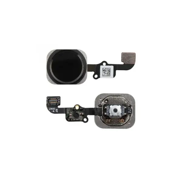 Boton Home iPhone 6 PLUS Negro Cable Flex Menu Huella Touch ID Inicio 6+