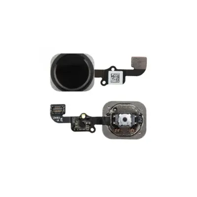 Boton Home iPhone 6S plus Negro Cable Flex Menu Huella Touch ID Inicio 6S+