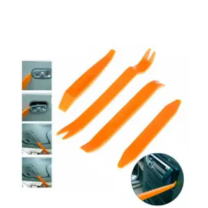 Kit de 4 herramientas para desmontar el salpicadero radio coche panel frontal