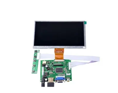 Pantalla LCD 7" HDMI VGA AV Rasbperry consolas electronica