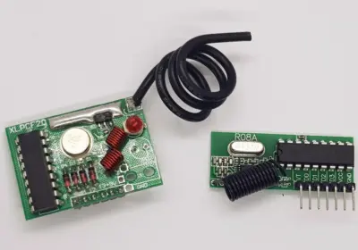 Módulo RF Emisor y Receptor 433 Mhz - 2 Km - con Codificador y Decodificador