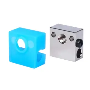 CALCETIN SILICONA EXTRUSOR V5 AISLAMIENTO HOTEND Creality Ender3, CR10 y ANET A8