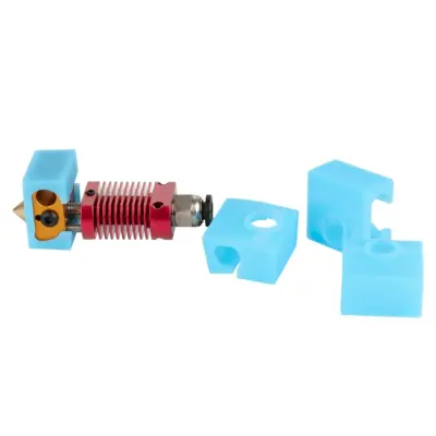 CALCETIN SILICONA EXTRUSOR V5 AISLAMIENTO HOTEND Creality Ender3, CR10 y ANET A8 - Imagen 3