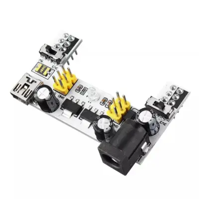 Módulo de alimentación de 2 Canales Breadboard DC 5V / 3.3V MB-102 - Imagen 2