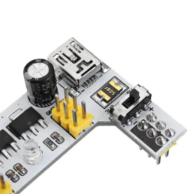 Módulo de alimentación de 2 Canales Breadboard DC 5V / 3.3V MB-102 - Imagen 7
