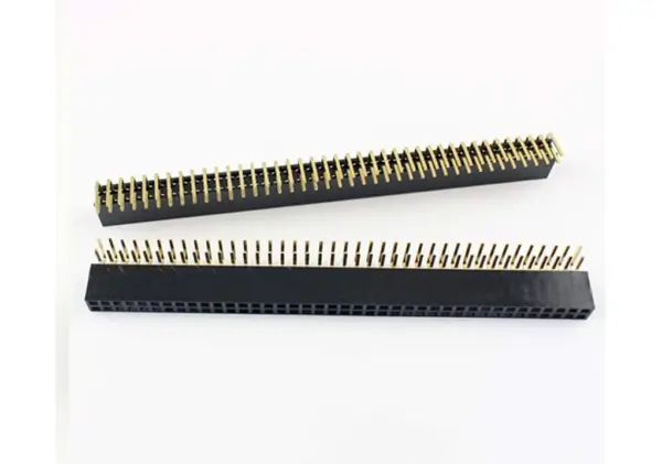 3x TIRA PIN HEMBRA DOBLE 2X40 ACODADA 90º - Imagen 2