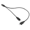 CABLE DE EXTENSION ALARGADOR MICRO USB DUPLICADOR EN 'Y' 1-A-2 - Imagen 2