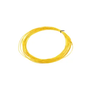 10 METROS CABLE AWG26 AMARILLO TRENZADO
