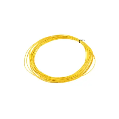 10 METROS CABLE AWG26 AMARILLO TRENZADO