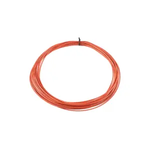 10 METROS CABLE AWG26 NARANJA TRENZADO